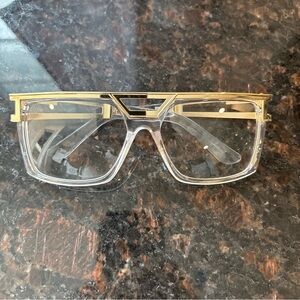 Gold Trim Eyeglass Frames